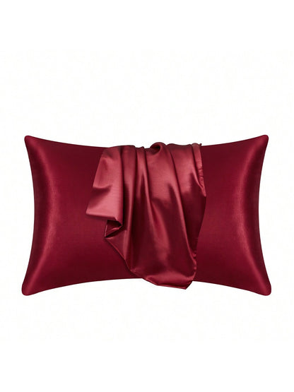 غطاء وسادة جينز بسيط بلون سادة قطعة واحدة