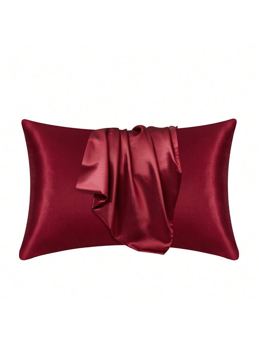 غطاء وسادة جينز بسيط بلون سادة قطعة واحدة