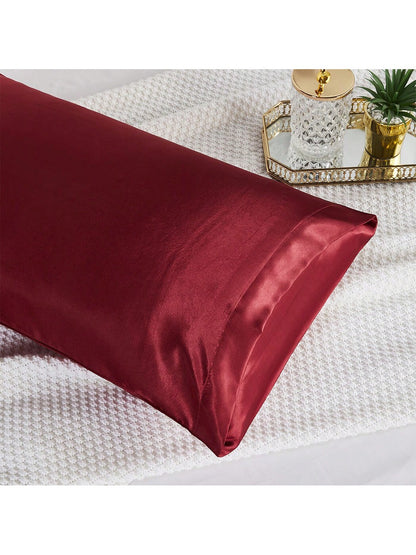 غطاء وسادة جينز بسيط بلون سادة قطعة واحدة