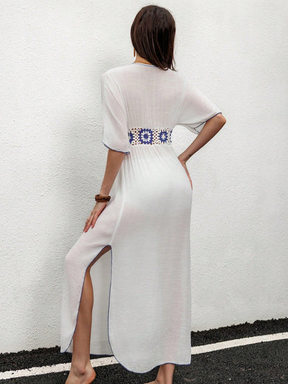 مجموعة غطاء خياطة محبوكة للنساء وتنورة مزينة بالتصليحات