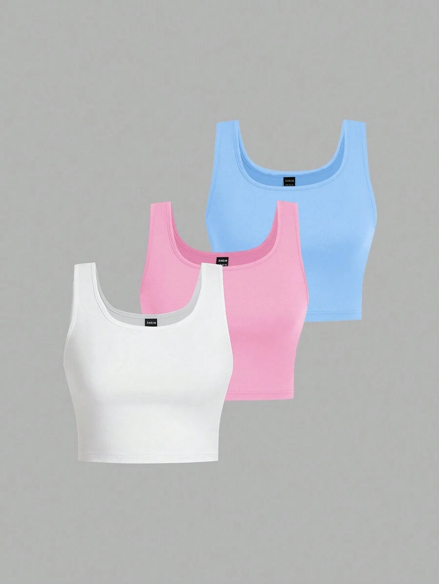 طقم 3 قطع من بلوزات نسائي