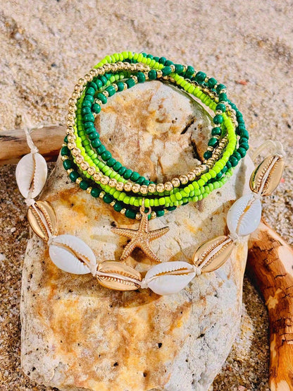 طقم خلخال مكون من 4 قطع