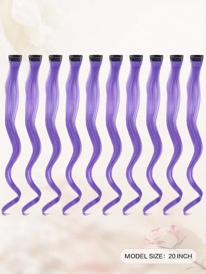 وصلات شعر بمشبك