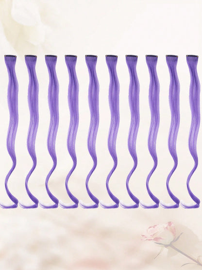 وصلات شعر بمشبك