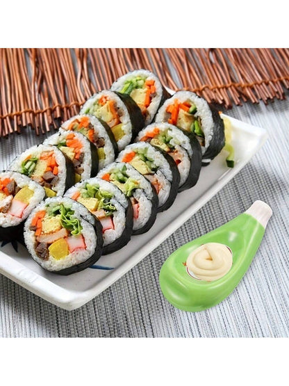 قطعة واحدة من أطباق وأوعية السيراميك المصممة على شكل زجاجة الكاتشب مُعدة للغمس في صلصة الصويا، أطباق التوابل والخردل مناسبة للمنزل والمطاعم، آمنة للغسل في غسالة الصحون، لوازم مدرسية، العودة إلى المدرسة