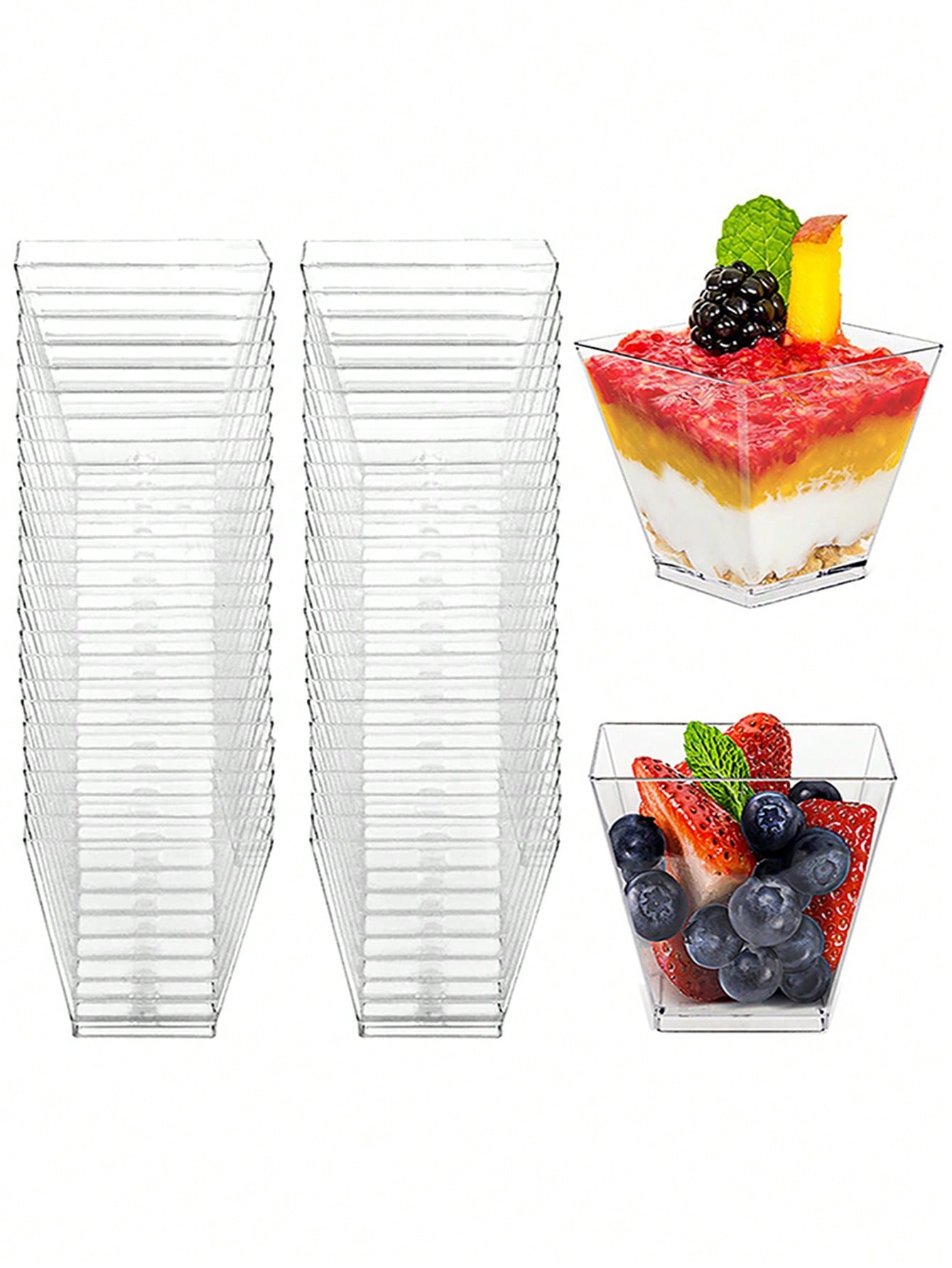 كؤوس حلوى صغير