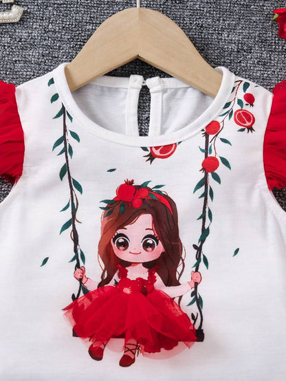 تي شيرت بناتي