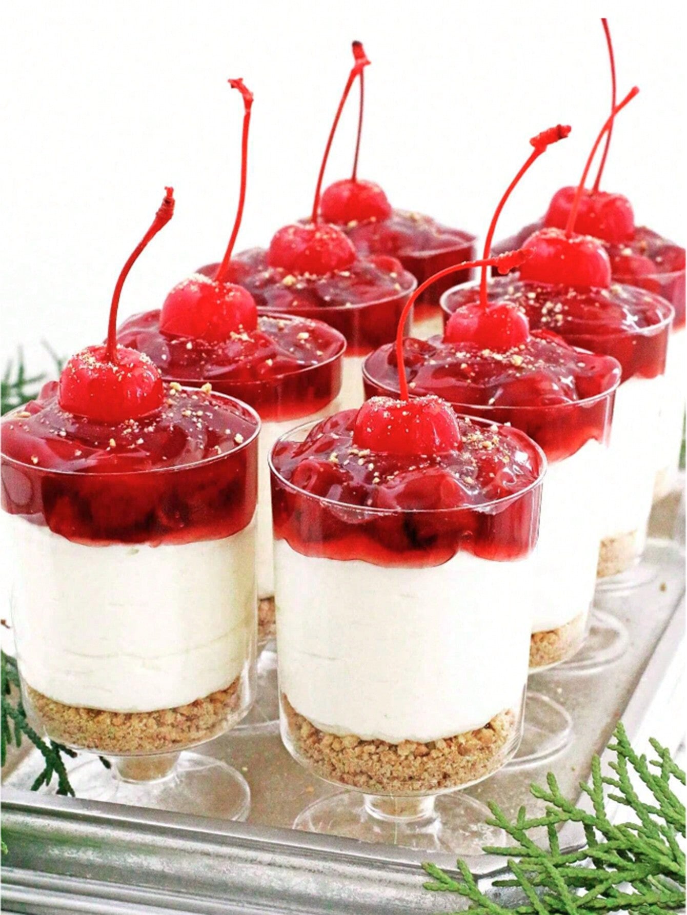 أوعية مهلبية لأدوات الخبز الحلويات، أكواب بلاستيكية سعة 150 مل للديكور والحفلات والأعراس والمناسبات، أكواب إعادة الاستخدام لصنع الكيك