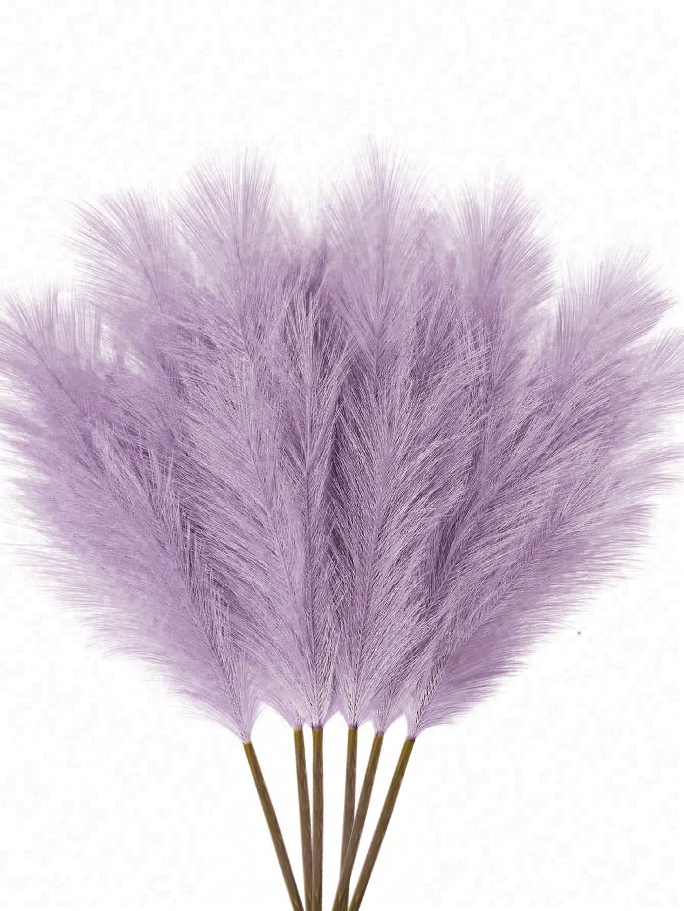 أعشاب بامباس اصطناعية بأوراق ريد وهمية 10 قطعة