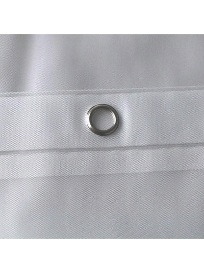 ستارة دش مطبوعة بحصى 3D ومقاومة للماء من PEVA قطعة واحدة