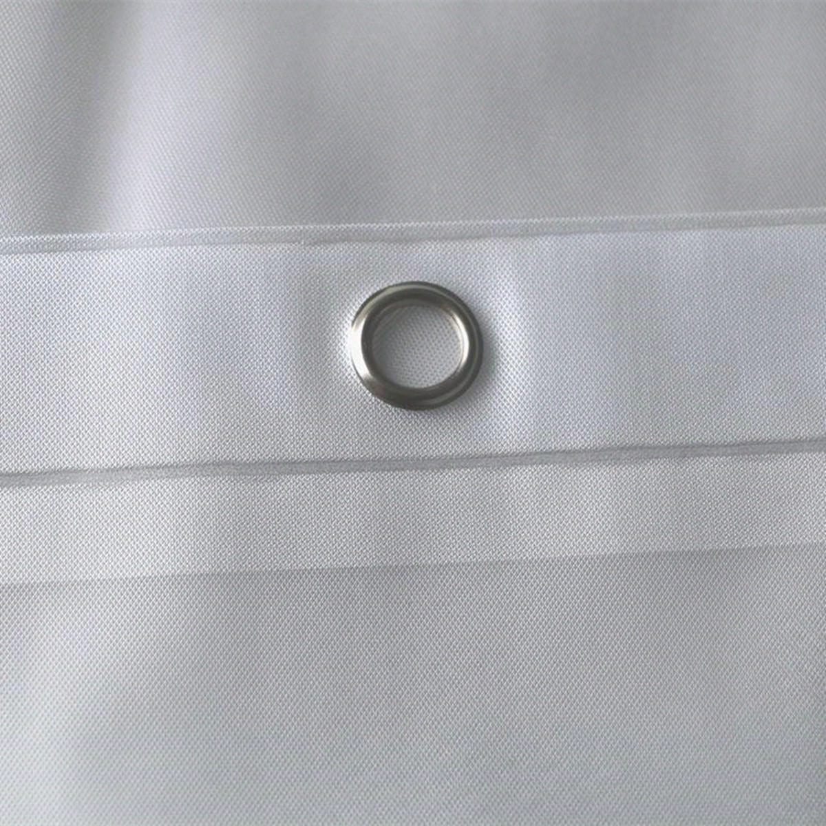 ستارة دش مطبوعة بحصى 3D ومقاومة للماء من PEVA قطعة واحدة