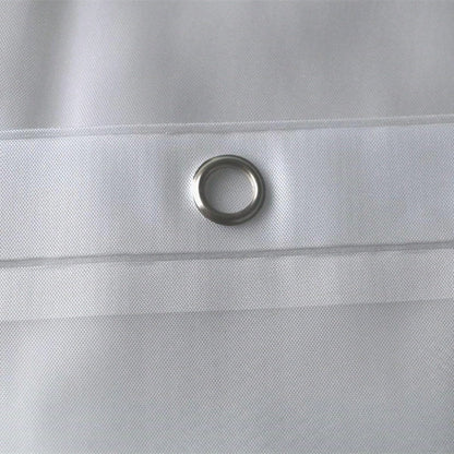 ستارة دش مطبوعة بحصى 3D ومقاومة للماء من PEVA قطعة واحدة