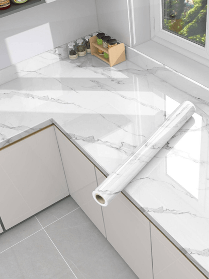 ملصقات مطبخ رخامي