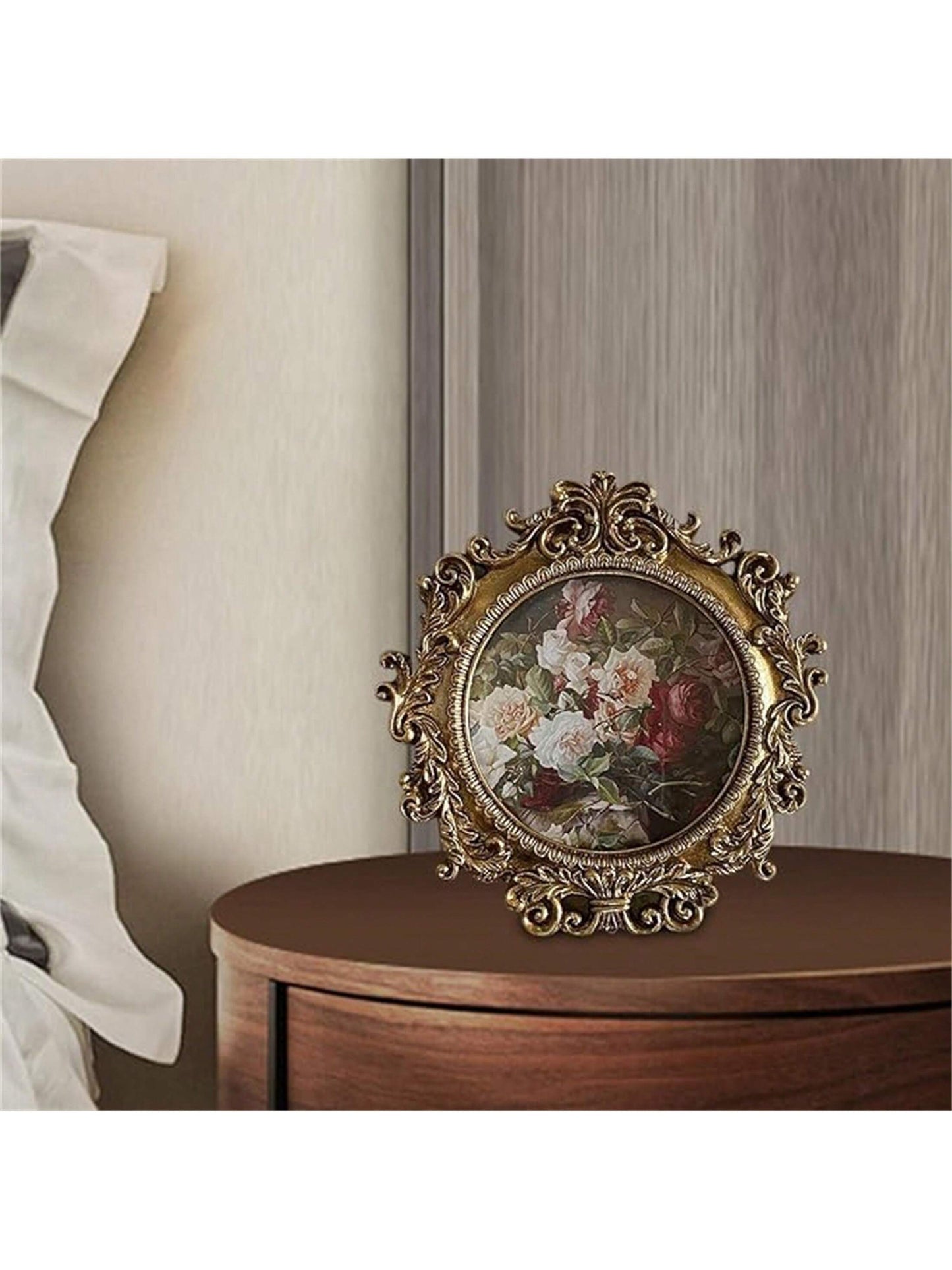 إطار صور شبه مصنوع من الورق الأمريكي العتيق