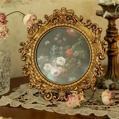 إطار صور شبه مصنوع من الورق الأمريكي العتيق