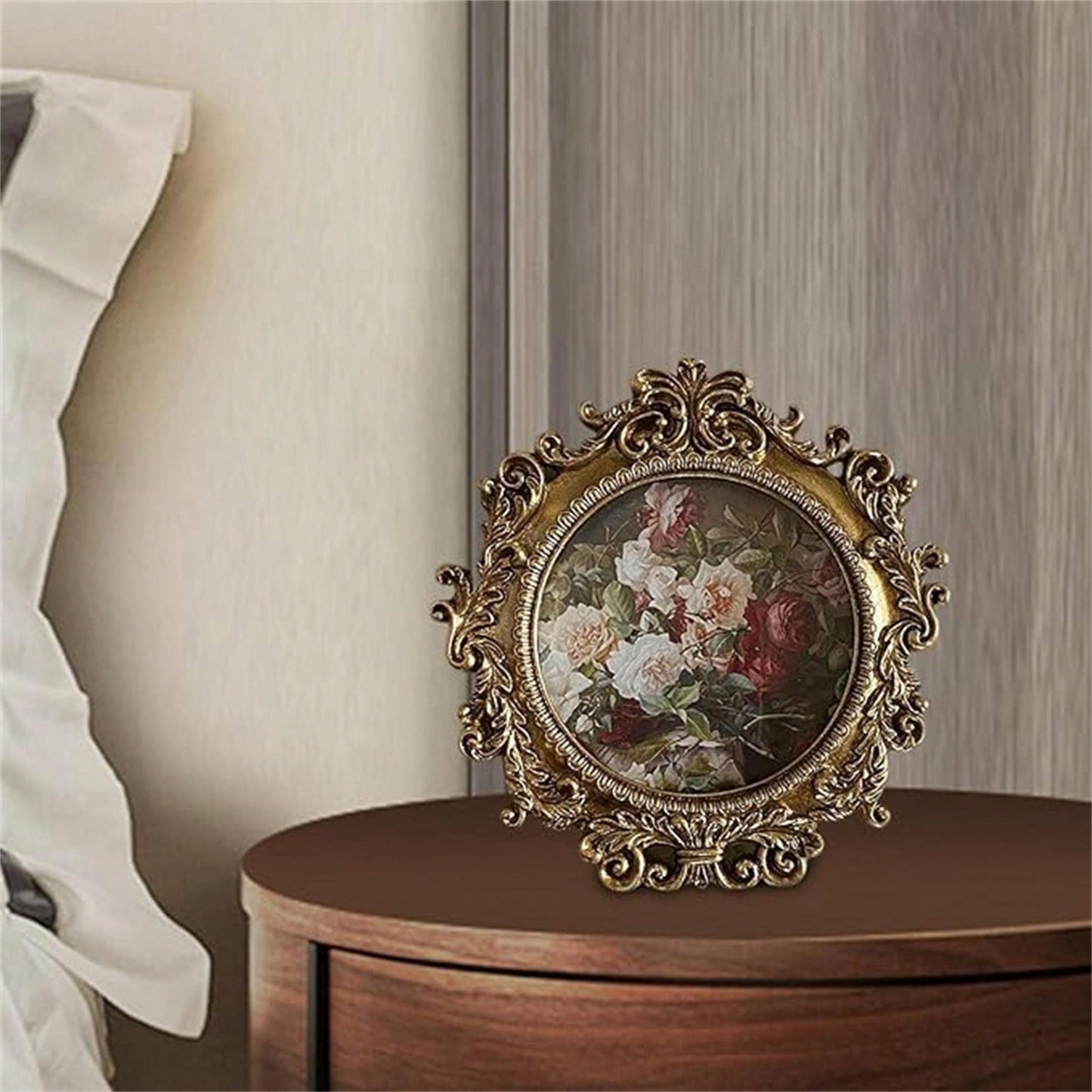 إطار صور شبه مصنوع من الورق الأمريكي العتيق