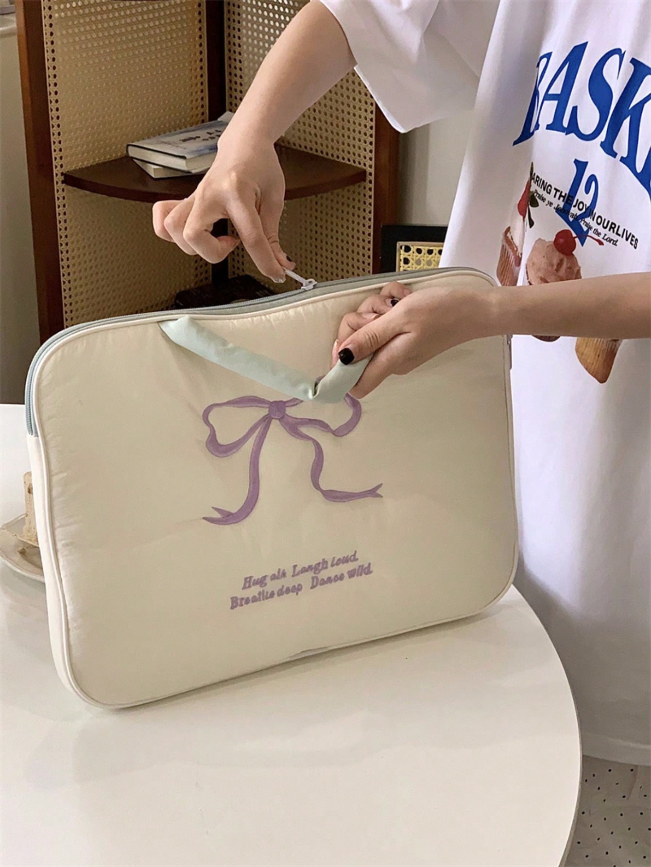 حقيبة حاسوب محمول 1 قطعة بأسلوب كوري