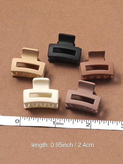 قطعة مقاطع شعر مربعة صغيرة