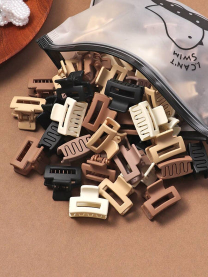 قطعة مقاطع شعر مربعة صغيرة