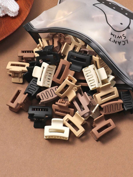 قطعة مقاطع شعر مربعة صغيرة