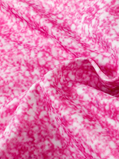 بدلة أطفال حديثي الولادة للفتيات مطبوع عليها رسمة قطة لطيفة مع حمالات، موضة