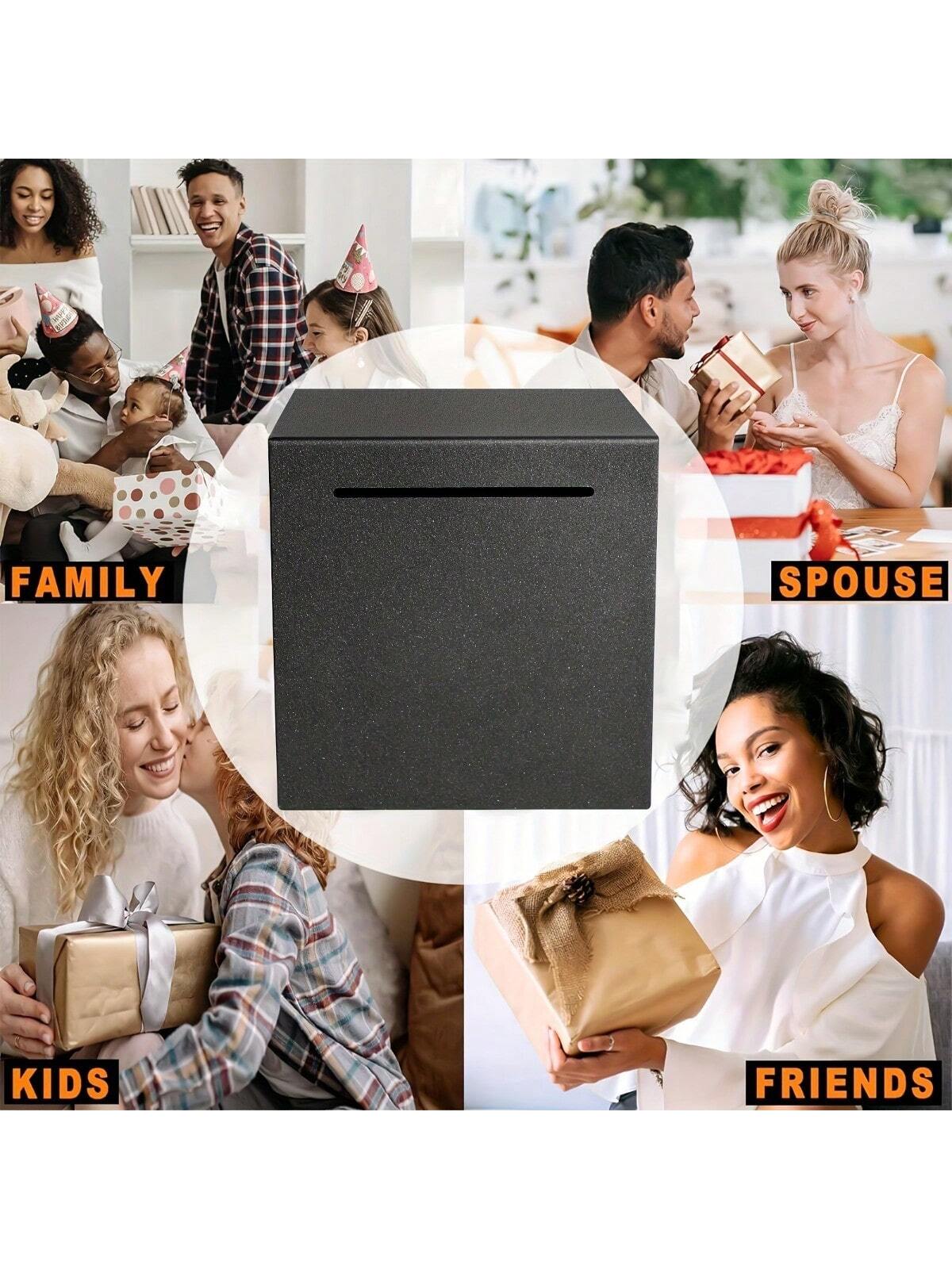 بنك الادخار مصنوع من الفولاذ المقاوم للصدأ للكبار