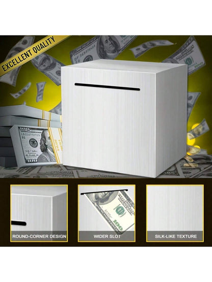 بنك الادخار مصنوع من الفولاذ المقاوم للصدأ للكبار