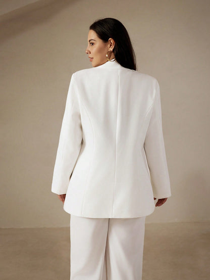 جاكيت بدلة واحدة الصدر مع طبعة زهرية مرصعة بقطعة كبيرة لجميع المقاسات واسلوب رجالي متنقل