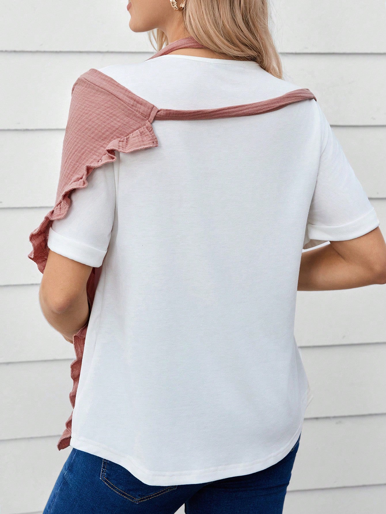 حمّالة صدر قطنية واحدة مع دانتيل لطيف وودود للبشرة