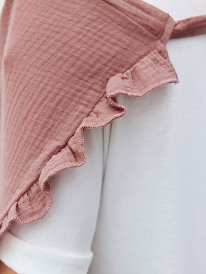 حمّالة صدر قطنية واحدة مع دانتيل لطيف وودود للبشرة