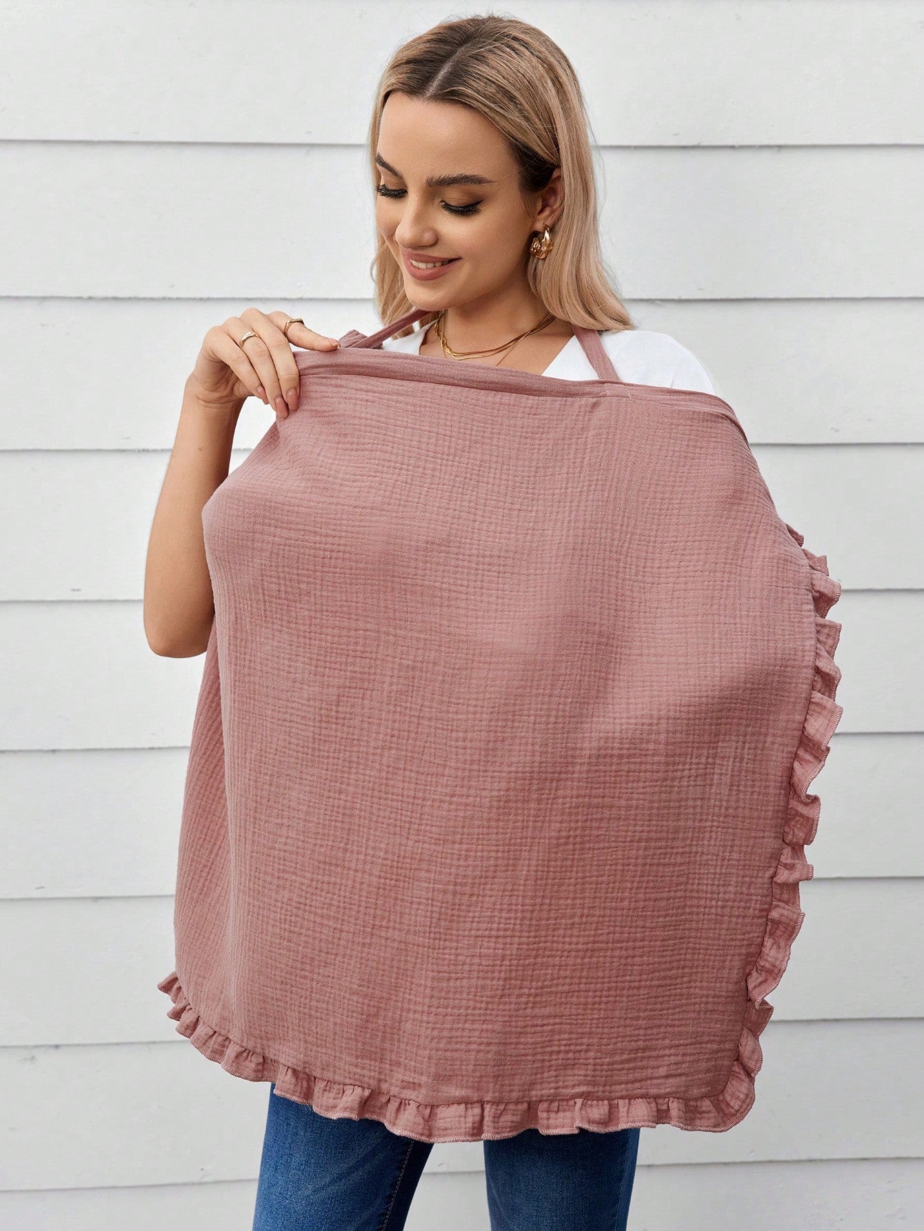 حمّالة صدر قطنية واحدة مع دانتيل لطيف وودود للبشرة