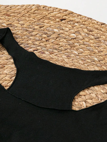 سترة خفيفة عادية بنمط قلب للنساء مناسبة للصيف