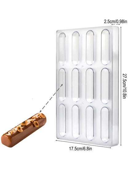 قالب شوكولاتة بلاستيكي للاستخدام المنزلي