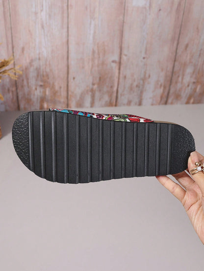 صندل خفيف الوزن سميك المرجان الناعم المسطح النعل الخارجي النعال ناعمة