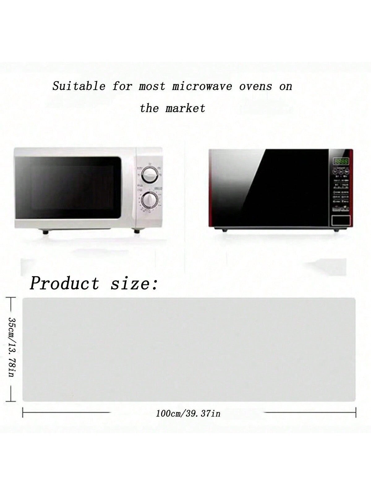 غطاء غبار الميكروويف العالمي الجديد الذي يغطي كل شيء، قطعة قماش مقاومة للزيت والغبار للفرن الكهربائي