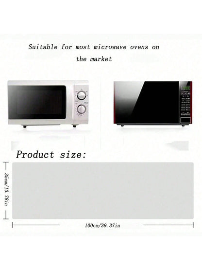 غطاء غبار الميكروويف العالمي الجديد الذي يغطي كل شيء، قطعة قماش مقاومة للزيت والغبار للفرن الكهربائي