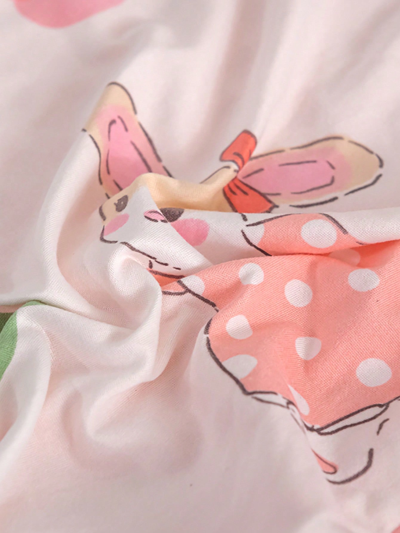 وسادة أطفال قطعة واحدة، طقم كيس وسادة بنمط كرتوني