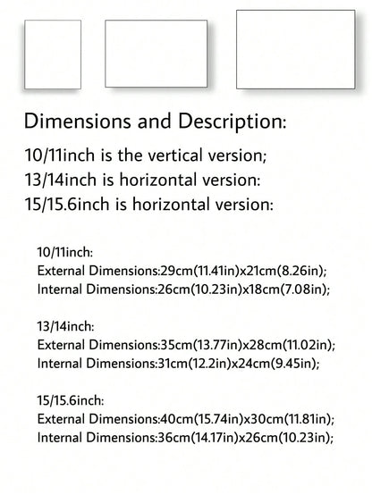 حقيبة حاسوب محمول 1 قطعة بأسلوب كوري