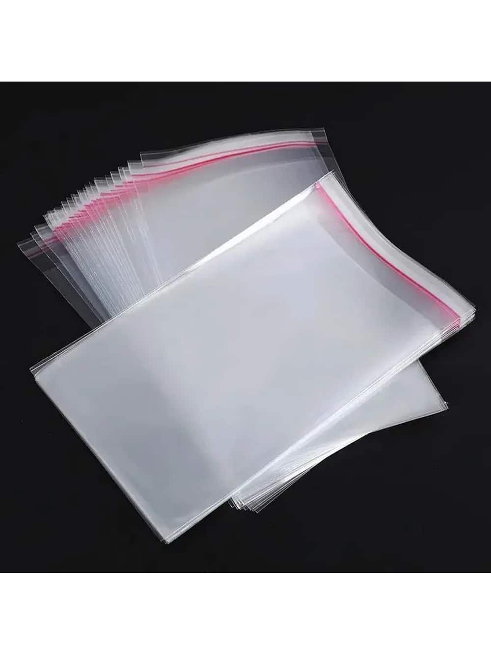 أكياس بلاستيكية شفافة