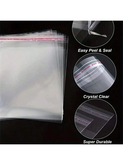 أكياس بلاستيكية شفافة