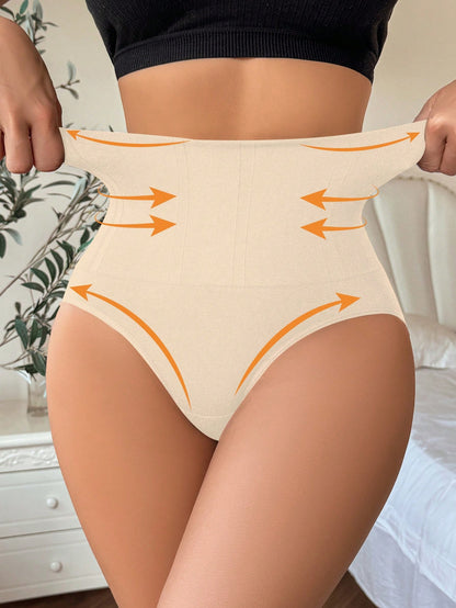 ملابس داخلية نسائية مثيرة بخصر عال وثلاثية الأشكال دون خياطة للتشكيل