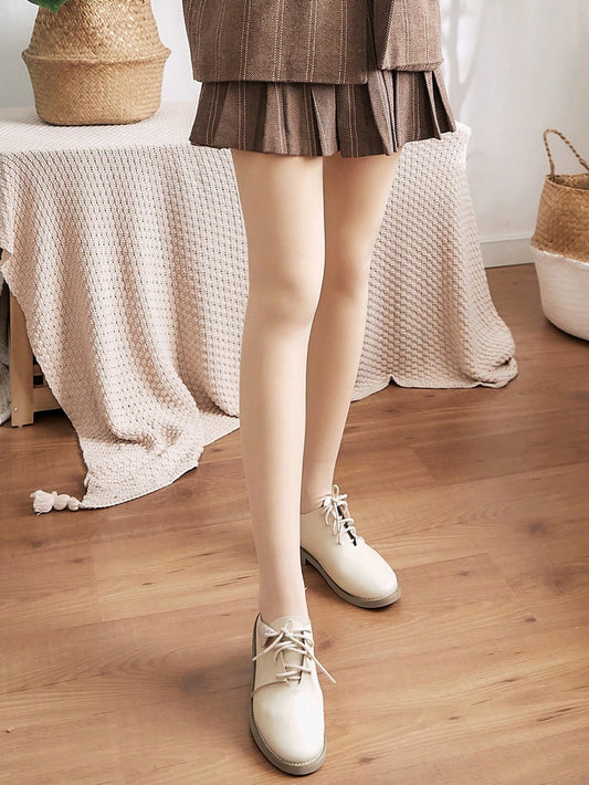 جوارب مبسط موحدة اللون