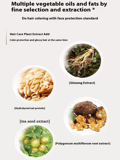 صبغة شمعية للشعر خالية من المبيض، تبييض وتغطية الشعر الأبيض