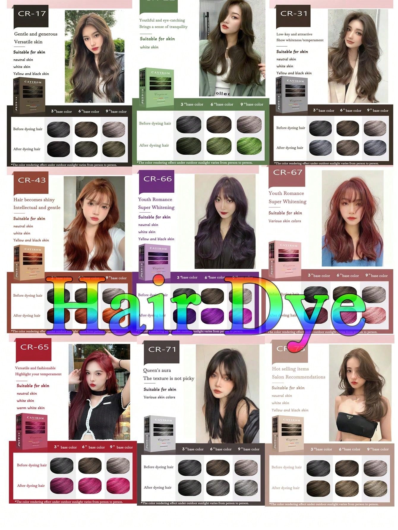 صبغة شمعية للشعر خالية من المبيض، تبييض وتغطية الشعر الأبيض