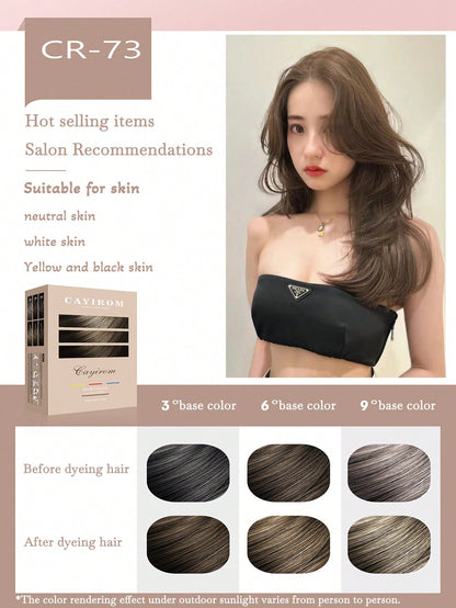 صبغة شمعية للشعر خالية من المبيض، تبييض وتغطية الشعر الأبيض