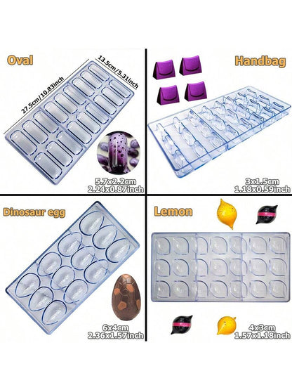 قوالب الشوكولاتة من 28 نمطًا بأشكال القلوب والمربعات، أدوات الخبز المناسبة لصنع الشوكولاتة الطبيعية والحلويات المنزلية، الأدوات المطبخية