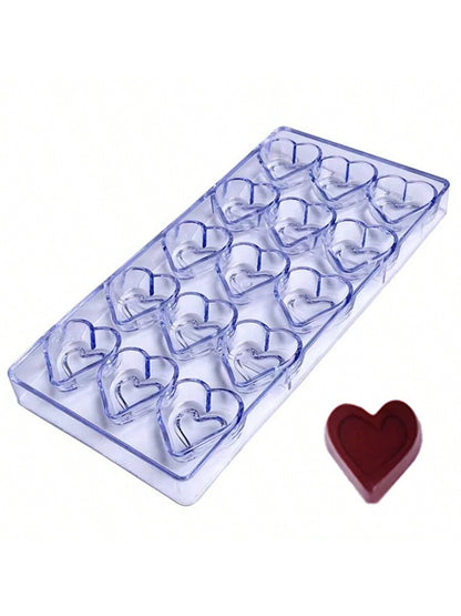 قوالب الشوكولاتة من 28 نمطًا بأشكال القلوب والمربعات، أدوات الخبز المناسبة لصنع الشوكولاتة الطبيعية والحلويات المنزلية، الأدوات المطبخية