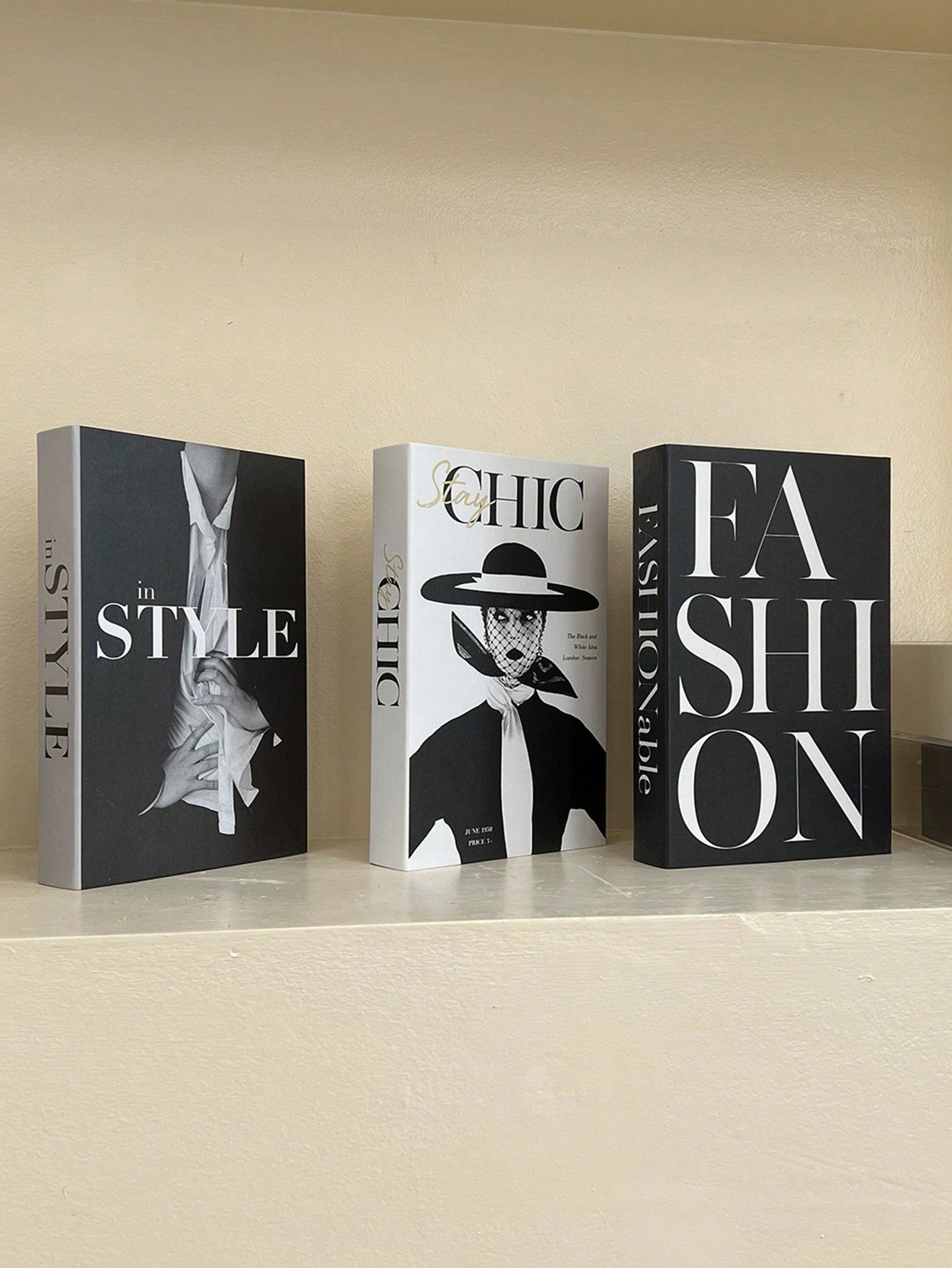 زينة كتاب قابل للطي محاكى