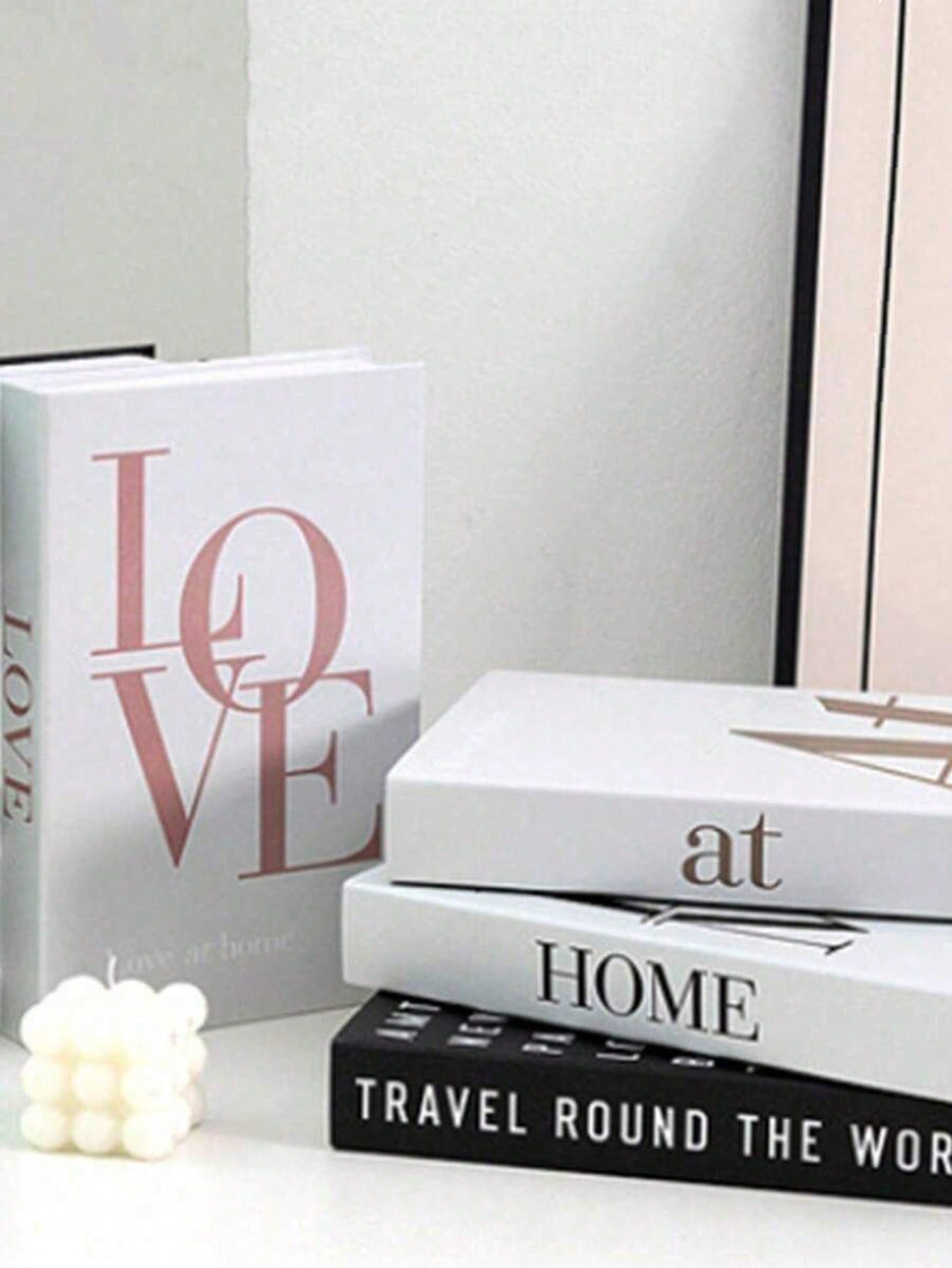 زينة كتاب قابل للطي محاكى