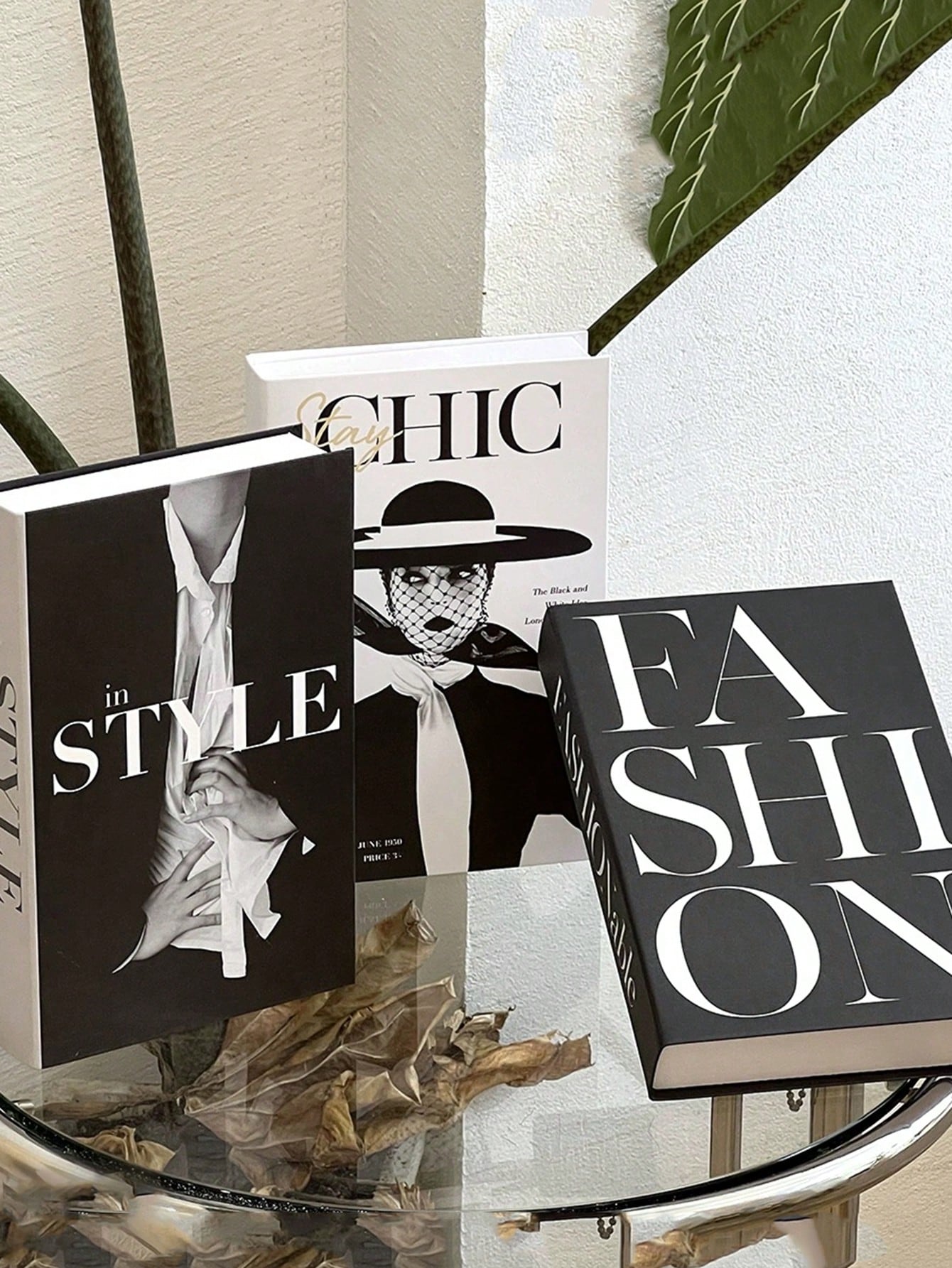 زينة كتاب قابل للطي محاكى